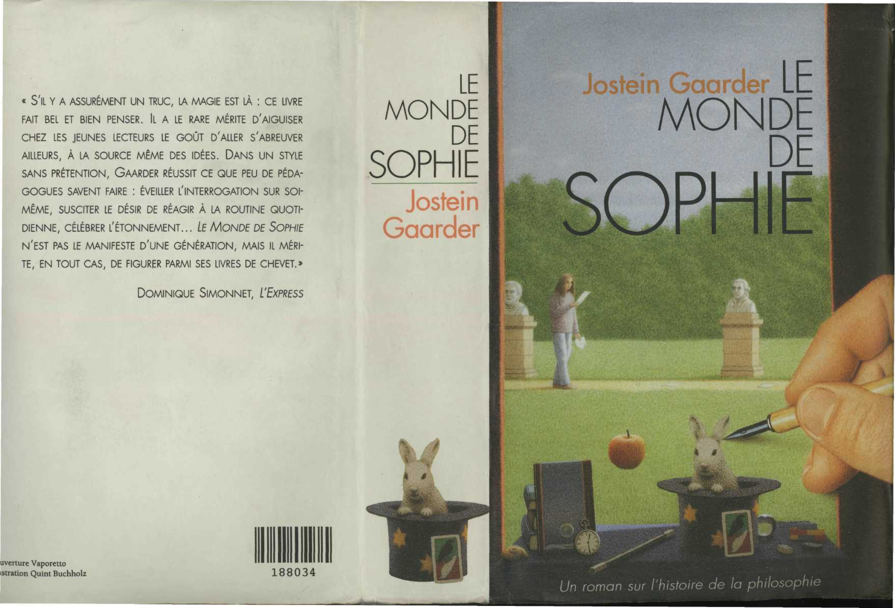 Philosophie le monde de sophie
